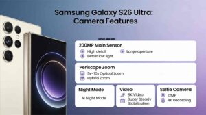 Samsung S26 Ultra: camera